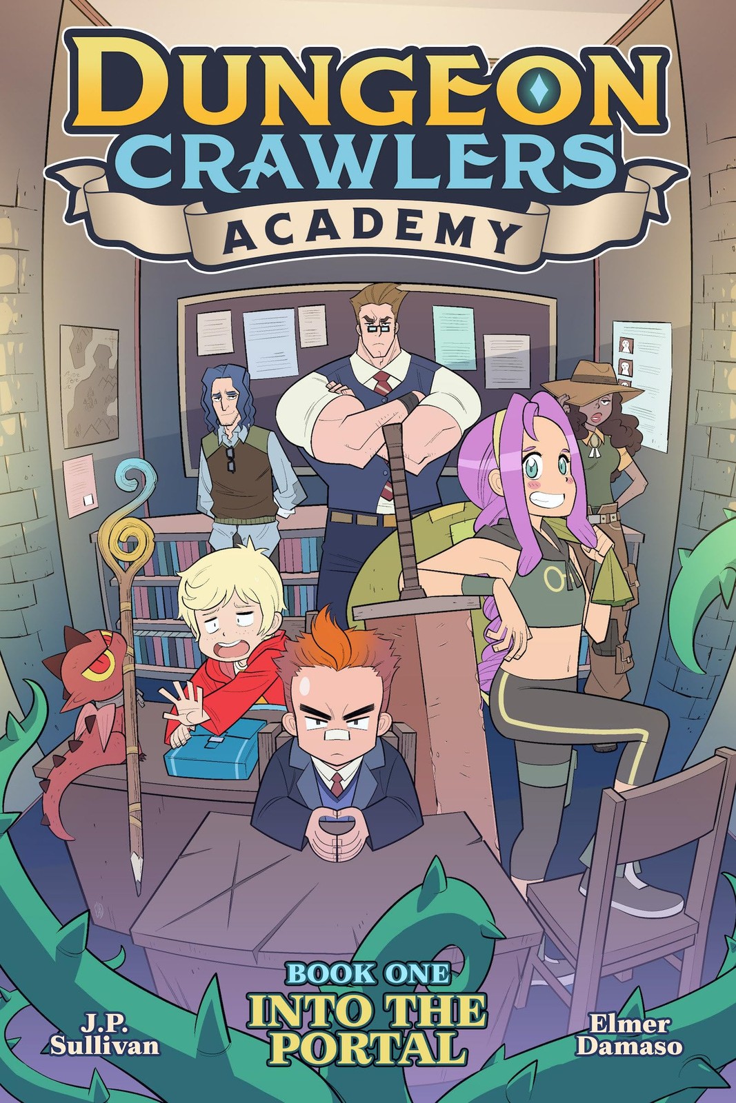 Dungeon Crawlers Academy Book 1: into the Portal by J. P. Sullivan (2022, ... - Image 7