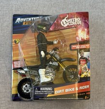 Adventure Force Nitro Circus Dirt Bike and Rider Travis Pastrana 1:12 Scale