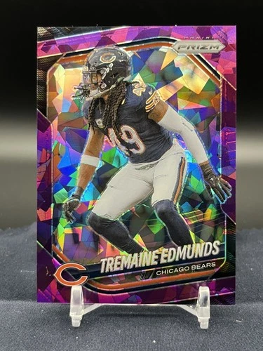 2025 Panini Prizm Football Purple Ice Tremaine Edmunds #245
