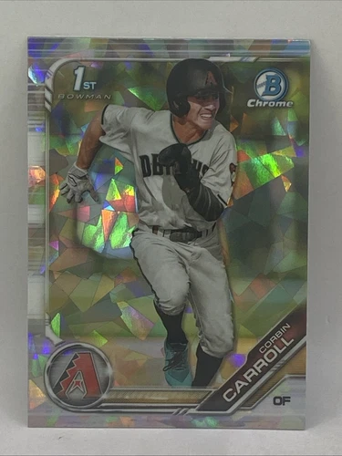 2019 Bowman Draft Chrome Corbin Carroll 1st Prospect Sapphire Edition #BDC-125