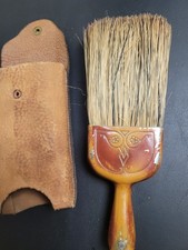 Vintage Suit/Cloths Brush with Volland Leather Case *no Snap