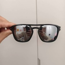 Oakley Latch beta OO9436 Polarized Sunglasses PRIZM Silve Lens Matte Black Frame