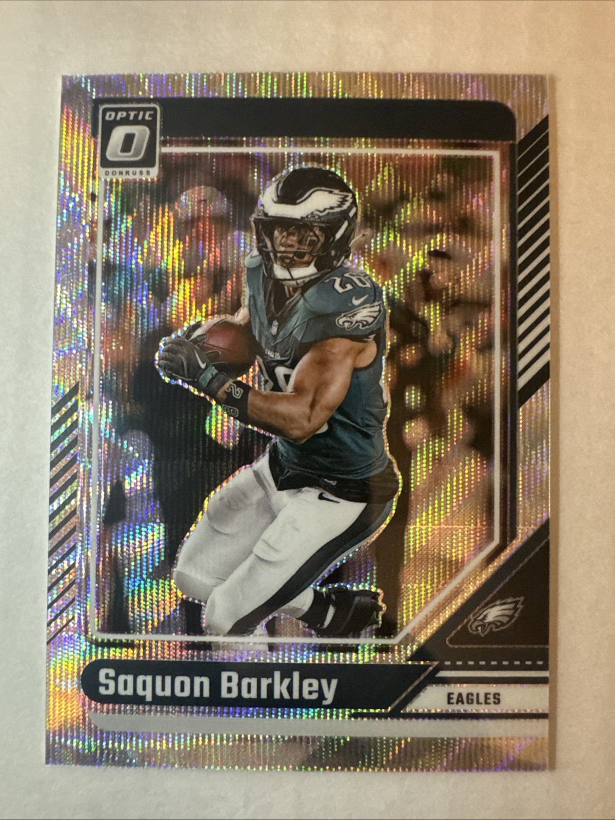 2024 Panini Donruss Optic - Saquon Barkley #159 Wave Prizm /300