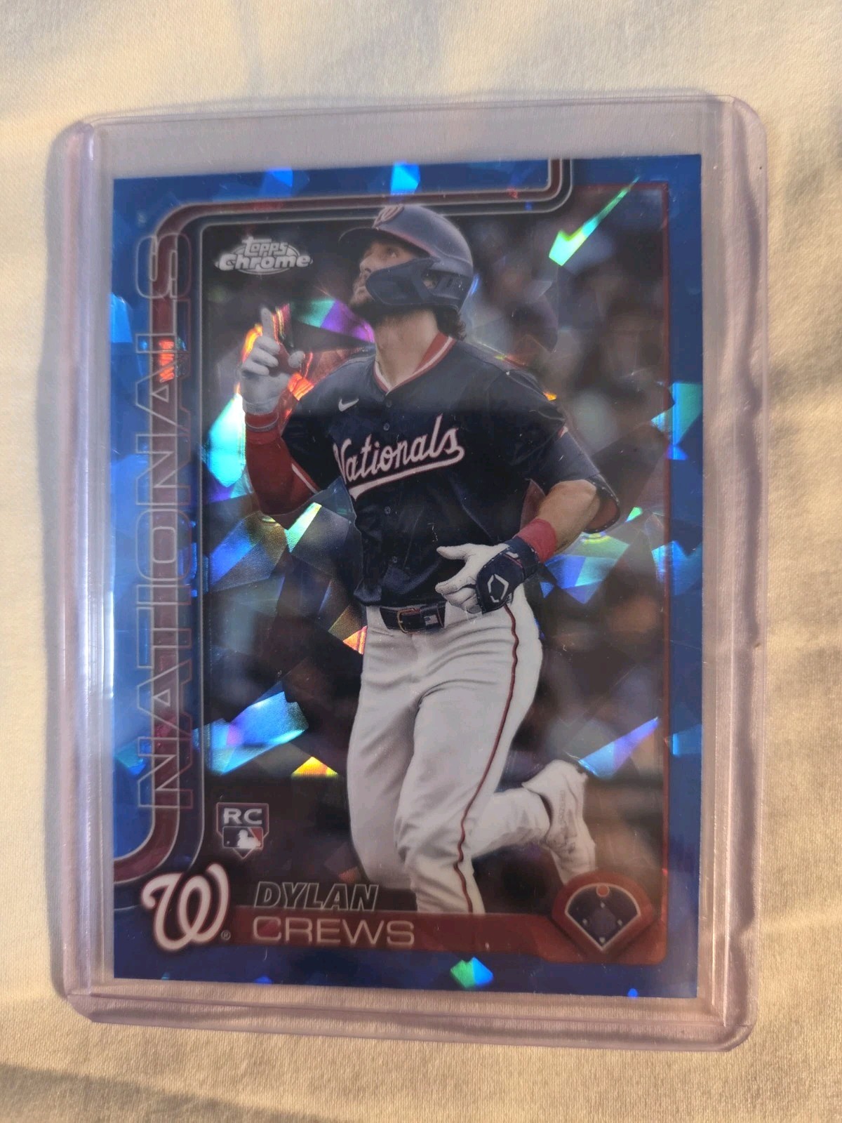 2025 Topps Chrome Sapphire - Dylan Crews #146 (RC)