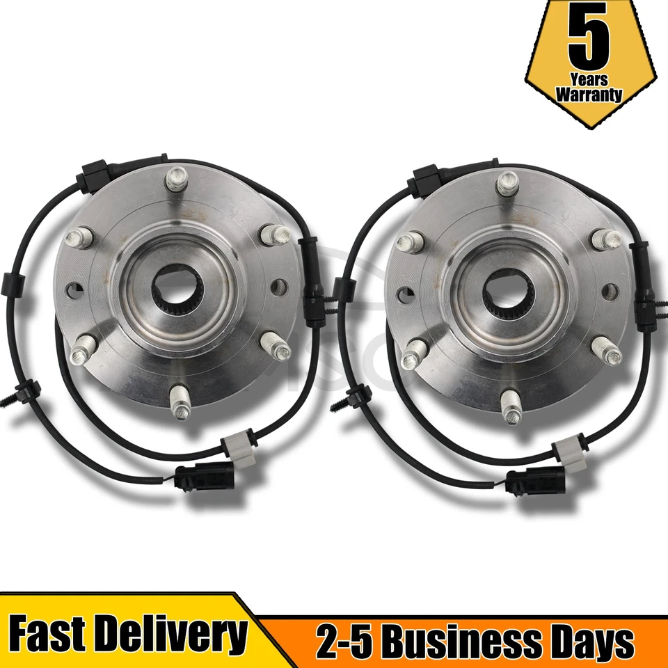 2x Cojinete de cubo de rueda delantero para Chevrolet SSR 2003-2006 lados del conductor y del pasajero Foto 2 de 4