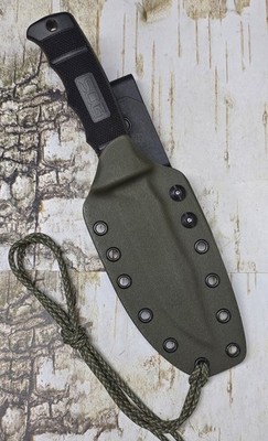 KYDEX SHEATH FOR SOG SEAL PUP ELITE E37TN,  HAND MADE, DROP CLIP,  SOGKYD375