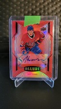 2020-21 UD Allure Red Rainbow Auto JAKE EVANS Rookie Card# 112