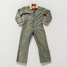 Vintage Walls Blizzard Pruf Coveralls Mens 2XL Corduroy Collar Jumpsuit Workwear