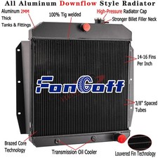 3-row Radiator Fit 55-59 1956 Chevy Truck 3100 3500 3600 3800 Gmc 100 150 Cc5559 3-row Radiator Fit 55-59 1956 Chevy Truck 3100 3500 3600 3800 Gmc 100 150 Cc5559