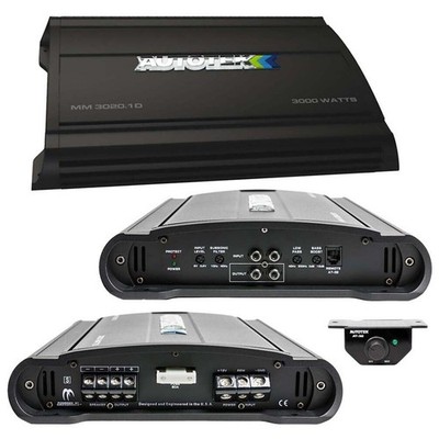 AUTOTEK MM-3020.1D 3000W Max Mean Machine Series 1 ohm Stable Monoblock Class-D
