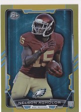 2015 Nelson Agholor Bowman Gold Foil    RC 84/399    #48 (A6665)