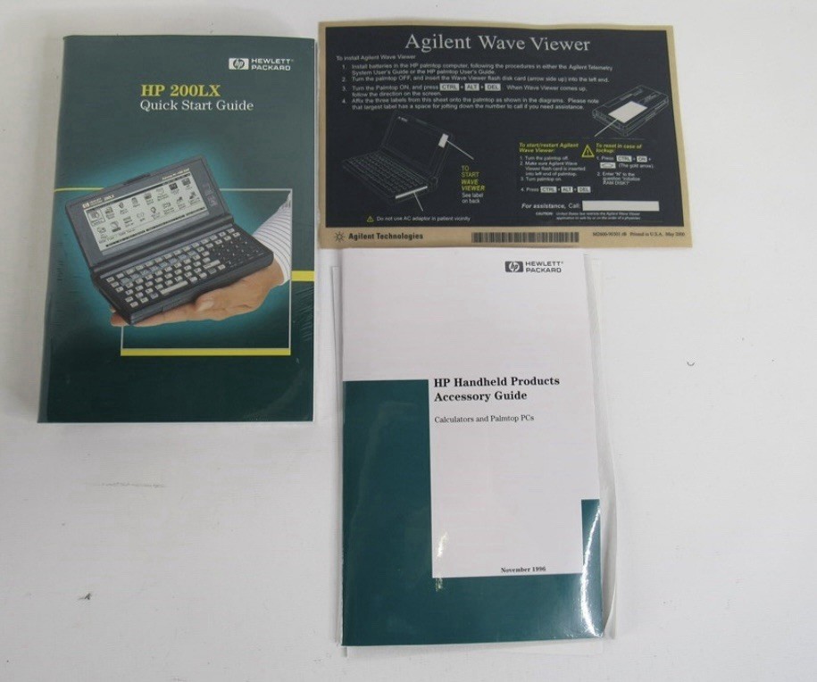 【ジャンク品】HP200LX Palmtop PC 2MB RAM HP Hewlett Packard 200LX Palmtop PC 2mb RAM Case for sale