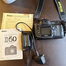 Nikon D50 Digital SLR Camera with Charging Pack