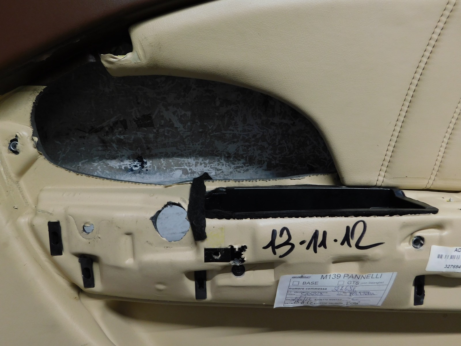 Maserati Quattroporte 2013 Front Right Door panel