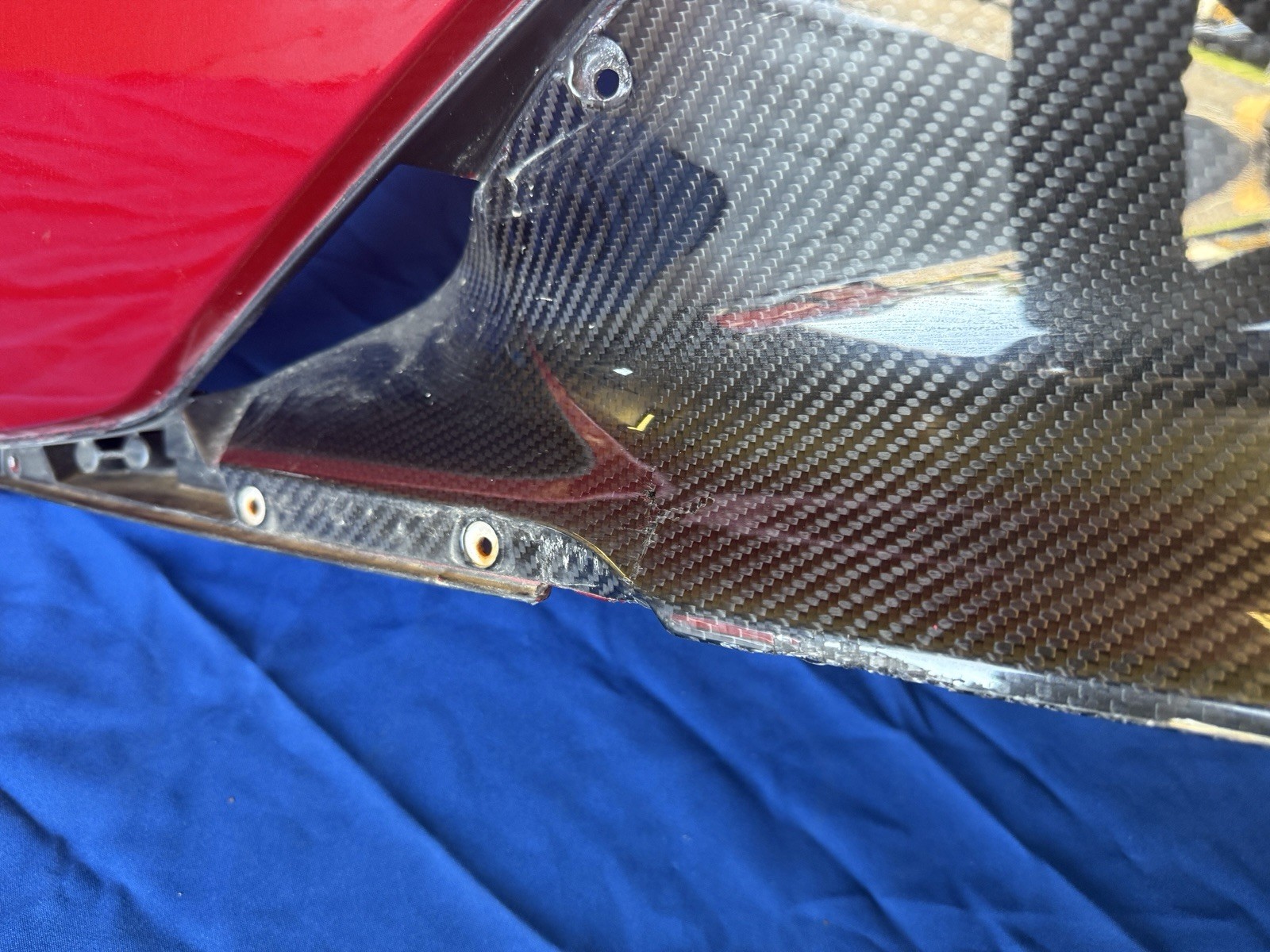 Maserati Mc 20 Right Carbon Quarter Panel PN#670216029