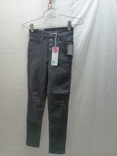 Celebrity Pink Girls Skinny Mid-Rise Soft  Stretchy Size 8 Black Jeans