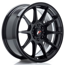Cerchio in Lega JR Wheels JR11 16x7 ET30 5x100/114 Nero Lucido Cast