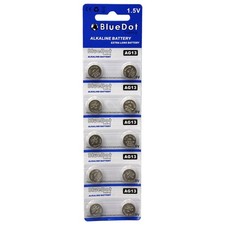 BlueDot Trading AG13 LR44 LR1154 SR44 A76 357A 303 357 LR44 Alkaline Button Coin