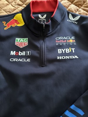 Oracle Red Bull Racing Castore Men s XL Team 1/4 Zip Pullover