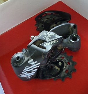 SRAM NX Eagle 12 Speed Rear Derailleur Black and SRAM SX Trigger Shifter