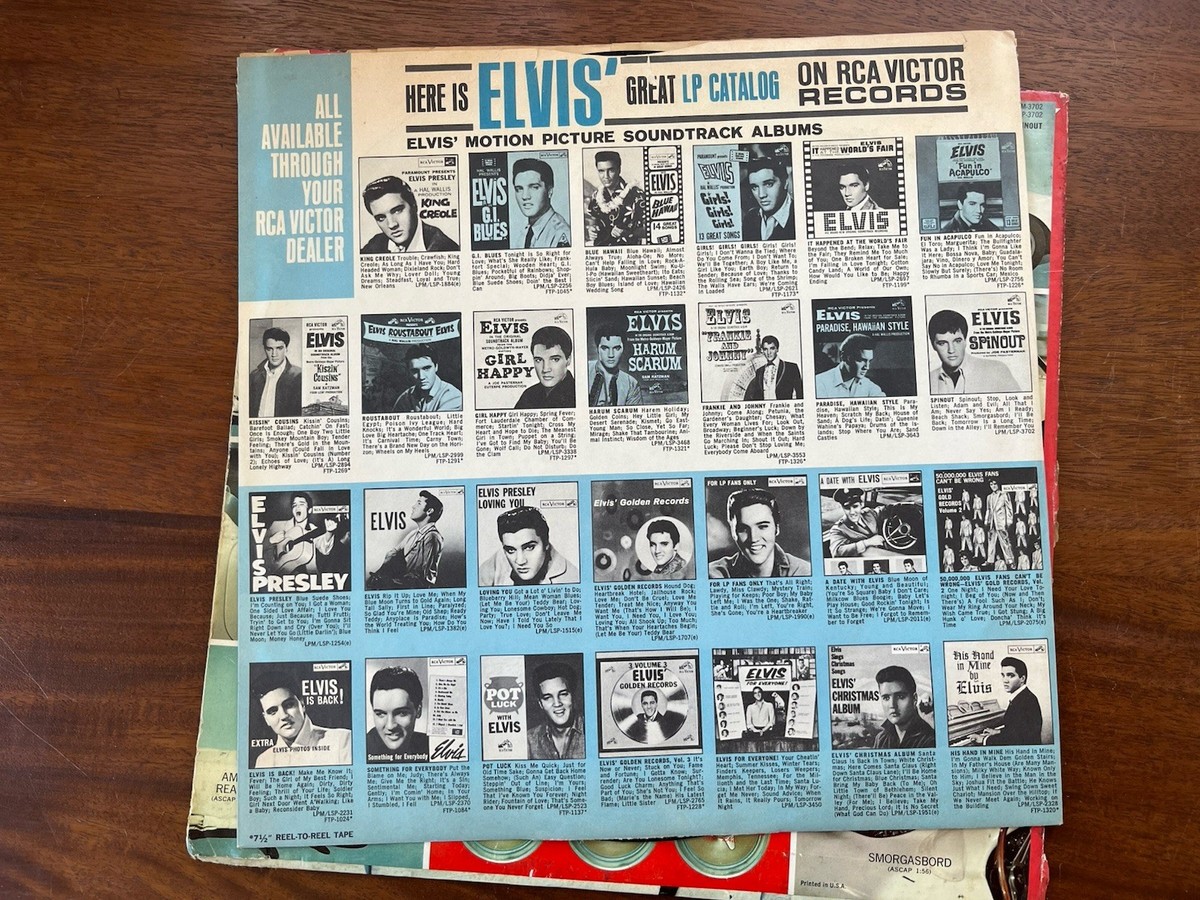 Elvis Presley - Spinout (1966) LP, RCA Victor LSP-3702 | eBay