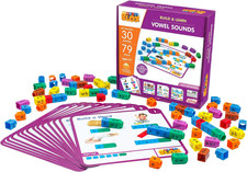: Rainbow Phonics Blox: Vowel Sounds - Phase 5 - Build  Learn, 30 Activity Card