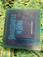 Snake Rattle 'n' Roll for Nintendo NES - Cartridge And Instruction Booklet