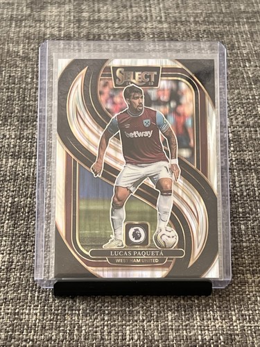 Panini Prizm Premier League 2024-25 West Ham United Lucas Paqueta Mezzanine Card
