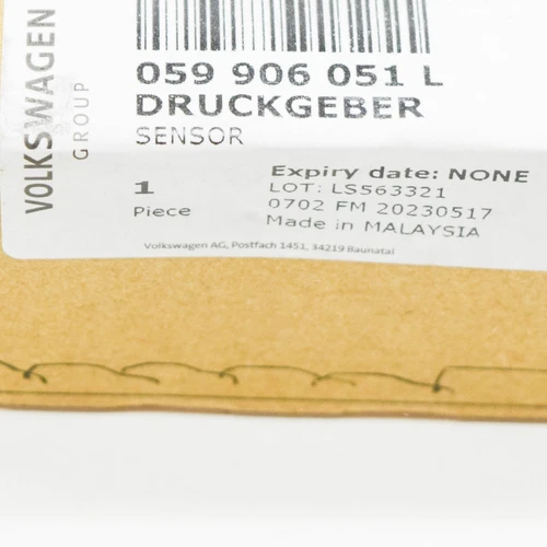 NEU AUDI Q5 FY DPF DRUCKDIFFERENZGEBER 059906051L ORIGINAL - Bild 9 von 11