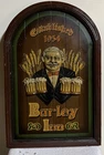 Vintage Barley Inn Established 1954 Wooden Embossed Sign Man Holding Beer Mug