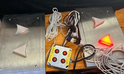 Elevator Control Panel With 2 Up And Down Arrow Panel