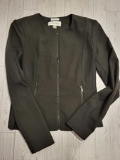 Calvin Klein Invisible Fit Solutions zip-up blazer Black 4