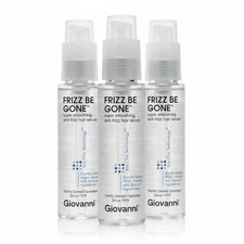 3x GIOVANNI ECO CHIC Frizz Be Gone - Super Smoothing Anti-Frizz Hair Serum, Adds