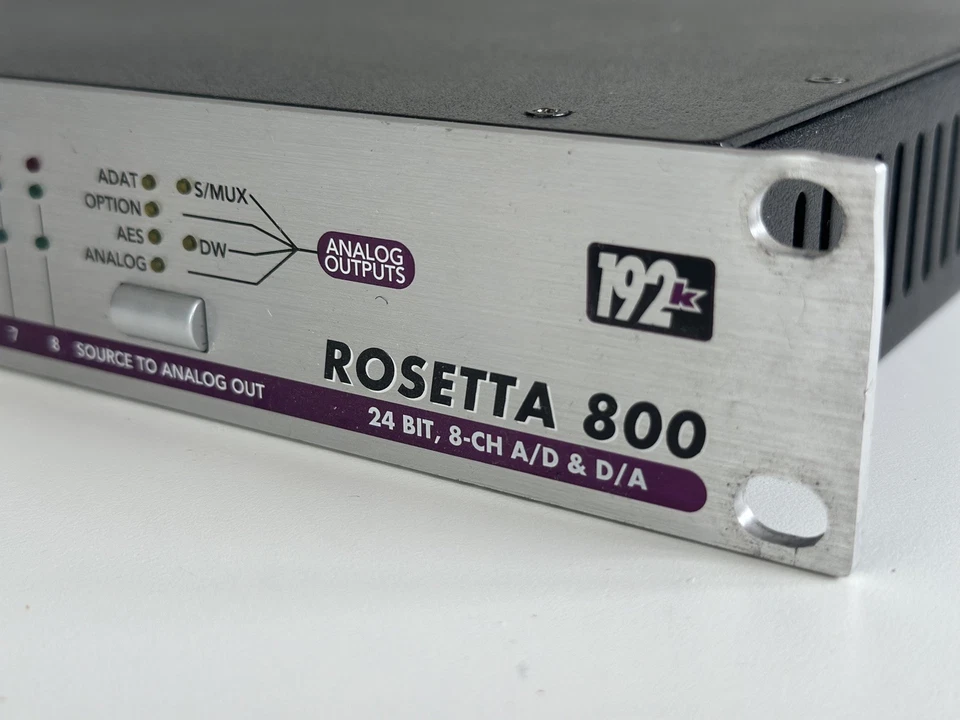 Apogee Rosetta 800 8-channel 24 bit - 192 kHz, AD/DA Converters + X-HD card - Image 2 of 4