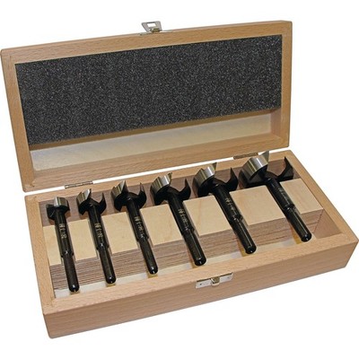 Forstnerbohrersatz BLACK SHARK PRO FISCH-TOOLS Bohrsatz Bohrerset Set Zubehör   