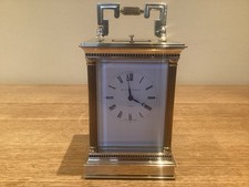 Beautiful ~ Striking & Repeating MATTHEW NORMAN Eight Day Brass Carriage Clock