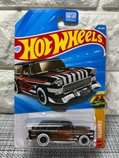 Hot Wheels Wagons 610 Classic 55 Nomad 164250 Black
