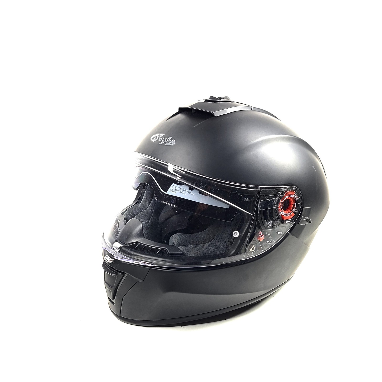 Joe Rocket RKT 15 Motorcycle Helmet Solid Matte Black Sz L 59-60 cm