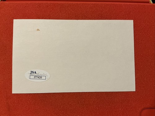 Wally Post 🔥🔥1949 Cincinnati Reds 🔥🔥Autographed JSA COA🔥🔥 - Picture 2 of 3