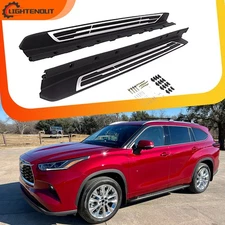 Running Boards for Toyota Highlander XU70 2020-2026 Aluminum Side Steps Nerf Bar