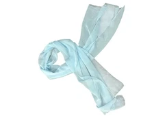 Cejon Sheer Rectangle Scarf Scarf Light Blue One Size Lightweight Wrap Shawl