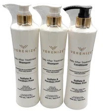 Verenize Daily After Treatment 2 Shampoo And 1 Conditioner 500mL Pack of 3