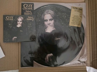 Ozzy Osbourne Patient Number 9 Picture Vinyl With Signed Cd (Sealed)