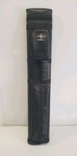 Vintage Stealth Pool Cue Stick Carrying Case Holder Black Holds 2 Cues