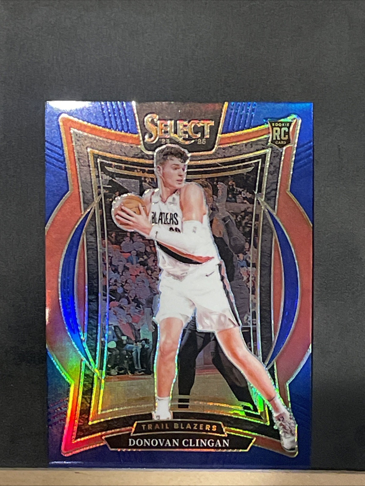 2024-25 Panini Select - Concourse Donovan Clingan #69 Blue Prizm (RC)