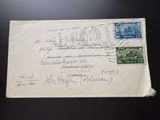 1960s Prrsia Cover to Spain Forwarded to the Netherlands