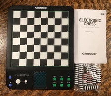 Croove CR-740 8 in 1 Electronic Talking Chess w/ Tutor- VGC!