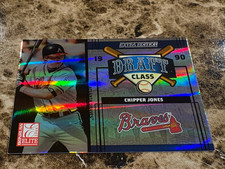 CHIPPER JONES MIKE MUSSINA 2004 Donruss Elite Extra Edition Draft Class /500