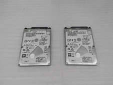 Lot of 2 HGST HDD Hard Drive SATA Laptop 2.5"  HTS725050A7E630 500GB