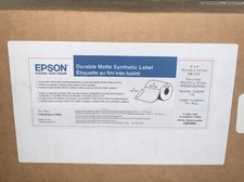 Epson TM-3500 Printer Durable Matte Synthetic Labels 3x5 Inch (DIE CUT)